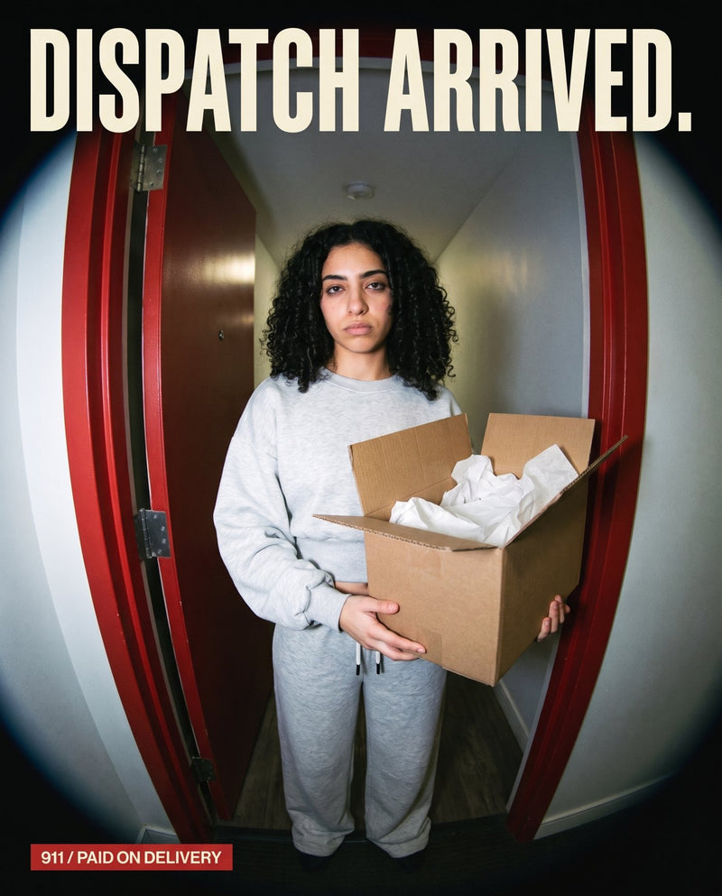 Dispatch arrived. Paid on delivery.