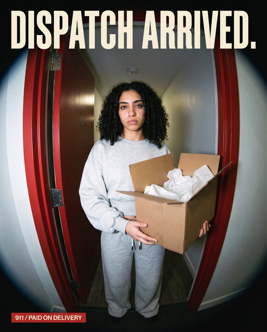 UNIT 003 grey — dispatch arrived