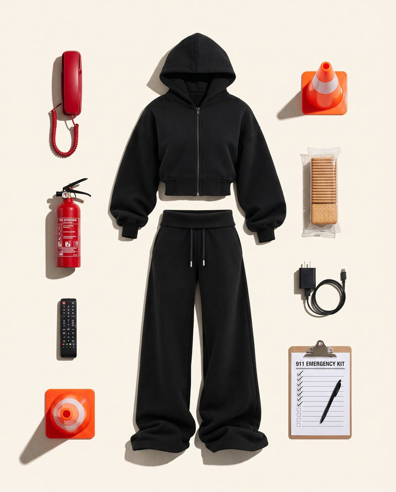 The full emergency kit.